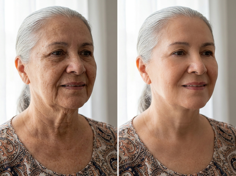 Antes y después