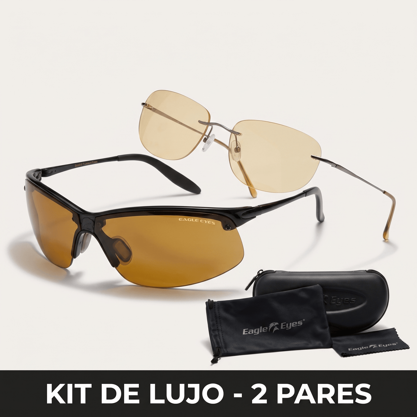 Eagle Eyes Lentes Sol Bloqueo Rayos UV