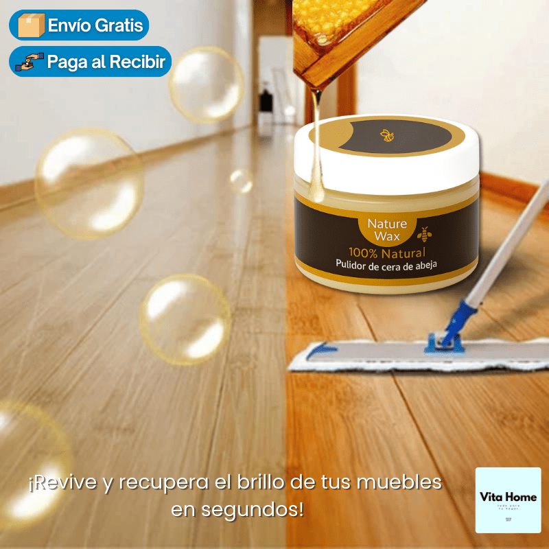 🐝 Bee Wax™ – Cera Restauradora de Madera 100g
