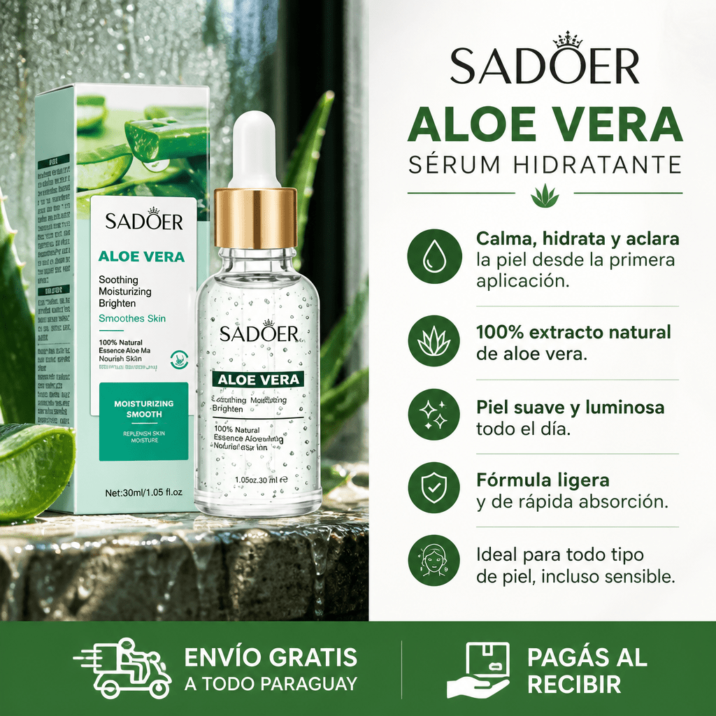 Sérum Facial de Aloe Vera